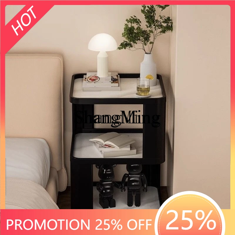 

SM new small tea side table creative modern simple household multi-layer small table light luxury cabinet storage bedside