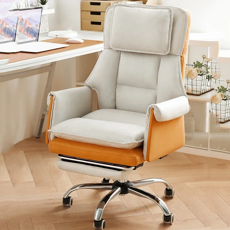 Throne Desk Office Chair Comfortable Nordic Designer Lounge Luxury Office Chair Ergonomic Student Silla Oficina Home Furniture