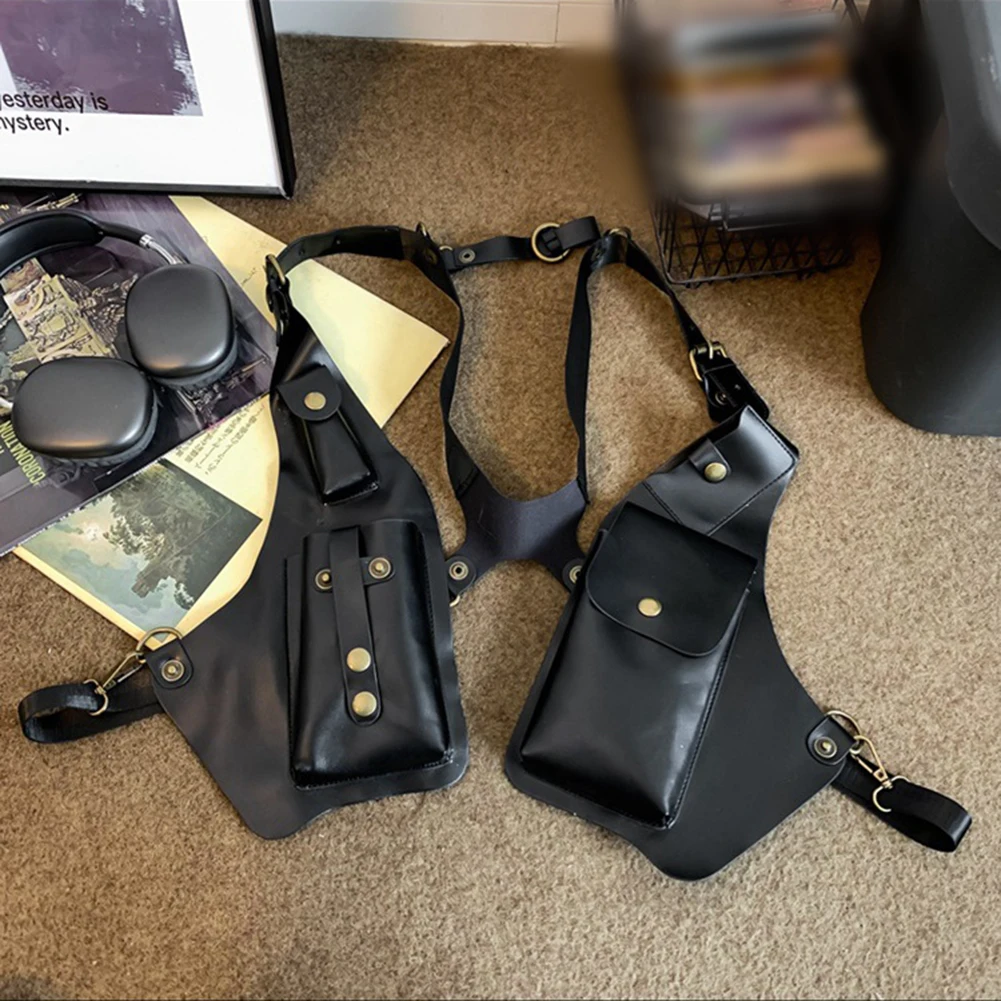 

Comfy Vest Skin-friendly Vest Phone Bag Shoulder Shoulder Harness Design Skin-friendly Material Underarm Vest Style Harness