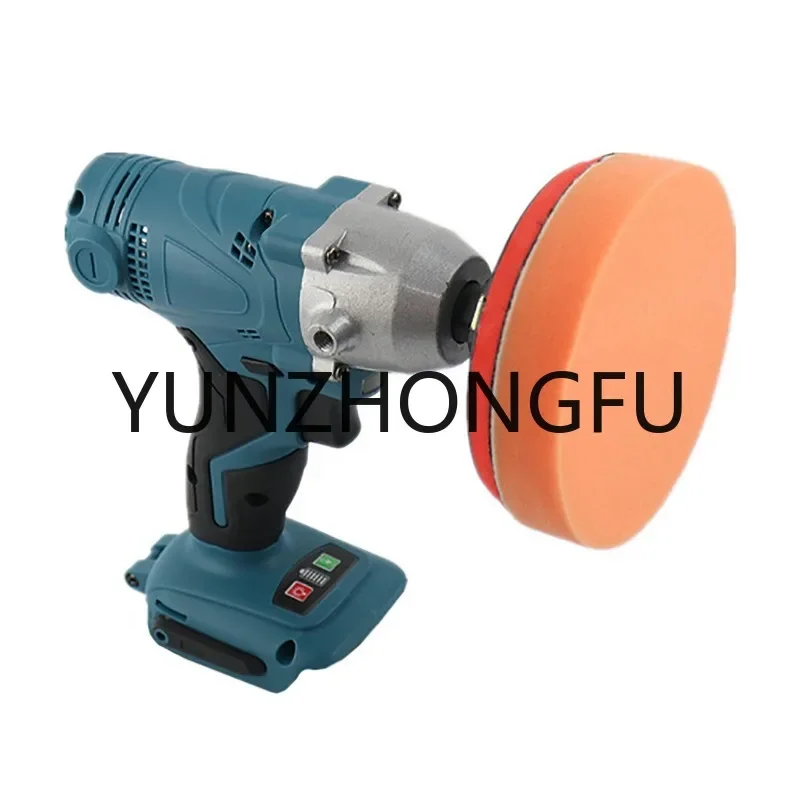 2 In 1 Electric Polishing Machine Drill Driver Kit Cordless Car Waxing Polisher Angle Grinder 125MM For Makita 18V Battery