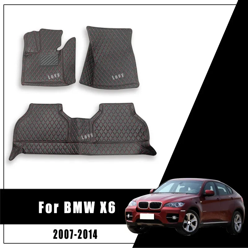 

Car Floor Mats For BMW X6 2014 2013 2012 2011 2010 2009 2008 2007 Custom Rugs Auto Interior Accessories Car Styling Carpets