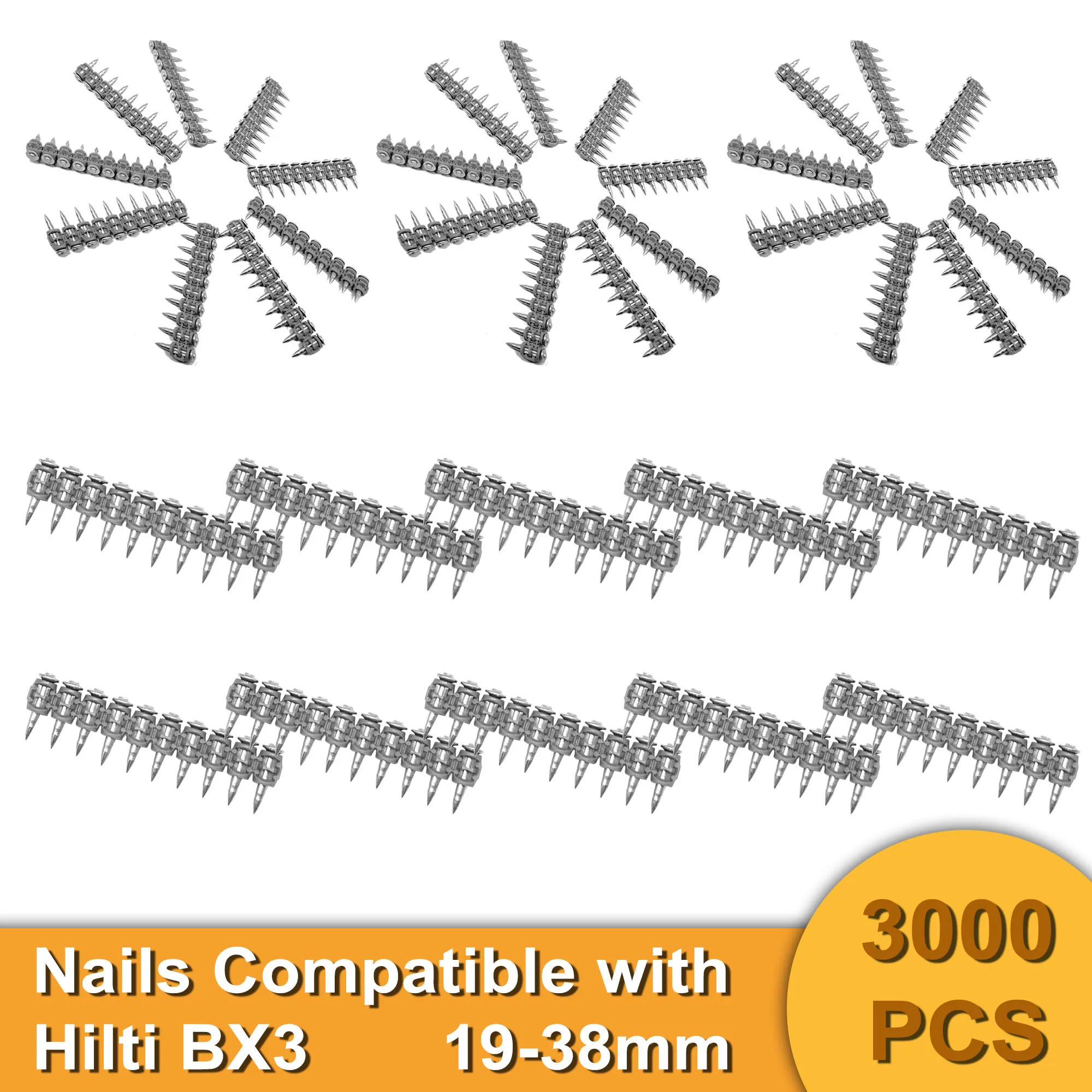 3000PCS Straight Co…