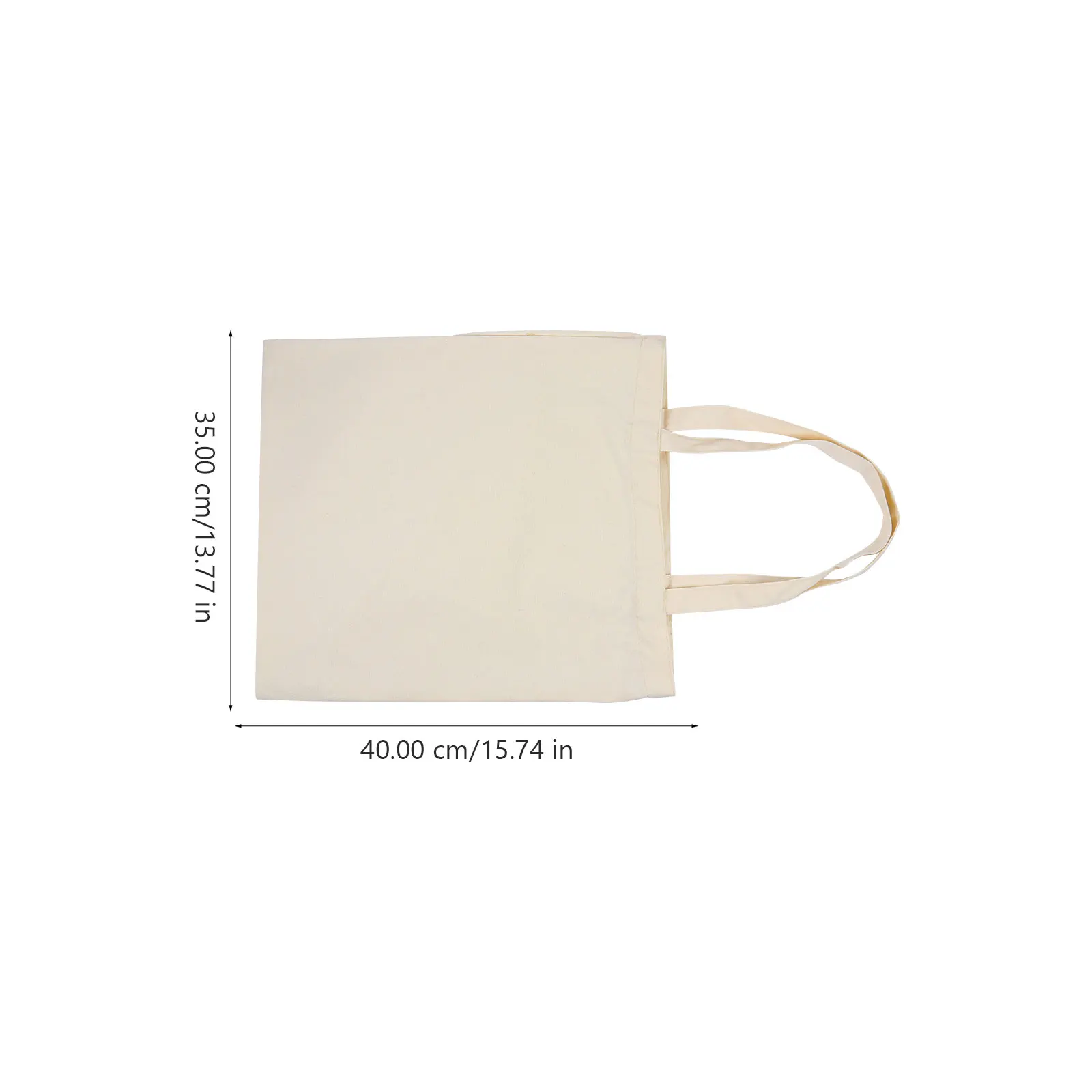 

5pcs Handbags Reusable Canvas Tote Bags Grocery Shopping Bag Canvas Grocery Bag Large Capacity Foldable Storage