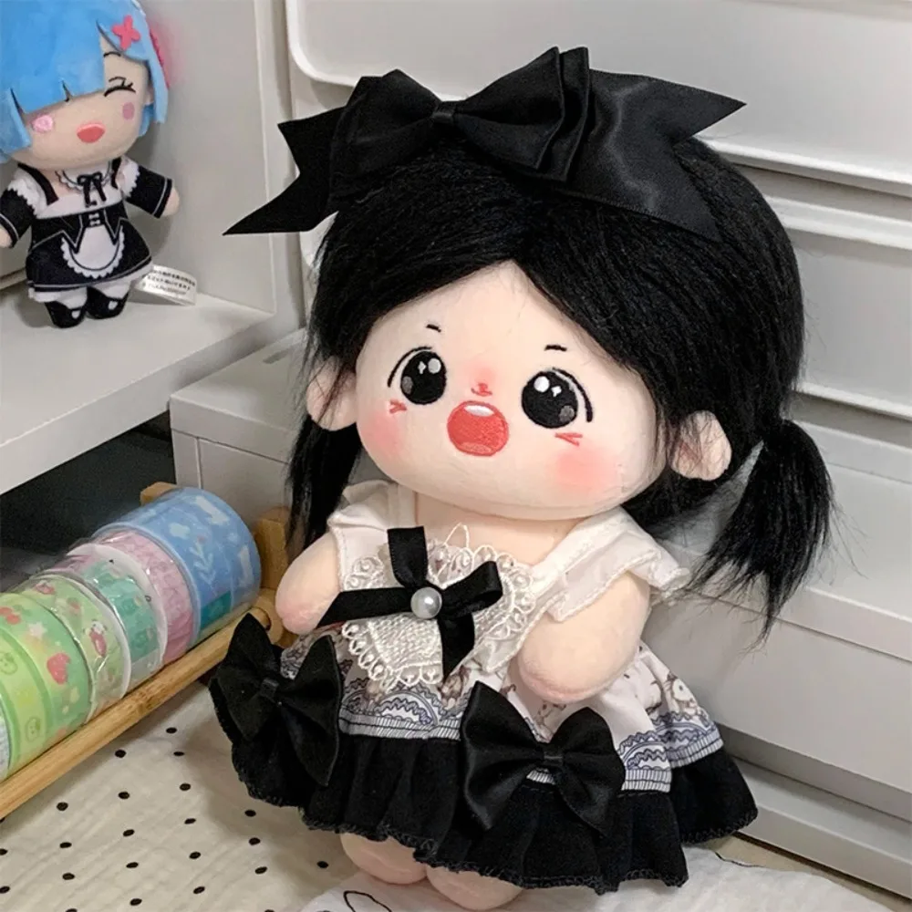

Новинка 2025 года, хит продаж, милое крутое платье, платье Лолиты, только одежда, милая модная одежда, подходит для хлопковой куклы 20 см, только одежда