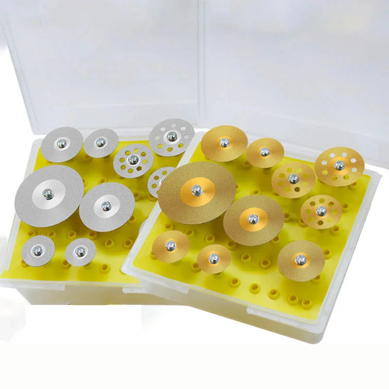 10PCS/Set Double Sided Diamond Glass Grinding Disc Ceramic Tile Cutting Disc Polishing Tools