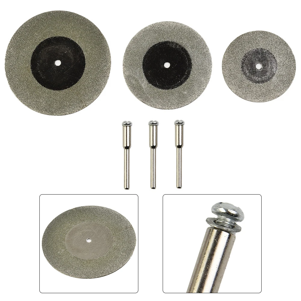

Connecting Rod Cutting Disc Gem Jade All Kinds Of Metal 20 3mm Rod Shank Diameter 6pcs Set Abrasion Resistance