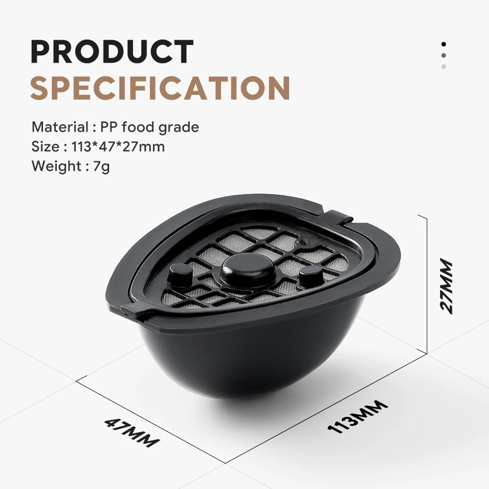 Reusable Capsule Tea For Machine Nestles Special T St9662 62Rd Refill Coffee Filter Holder Kitchen Accessories