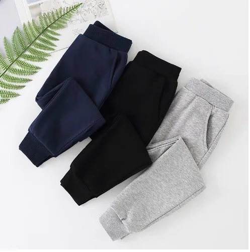 

Autumn and Winter Pants Pure Cotton Casual Pants 2025 New Children's Casual Sweatpants Sweatpants
