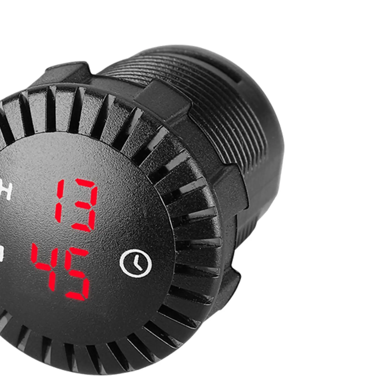 

12V/24V Touch Digital Clock 24 Hours Automotive Electronic Clock Replace Waterproof Easy to Install for Motorcycle SUV Car Boat