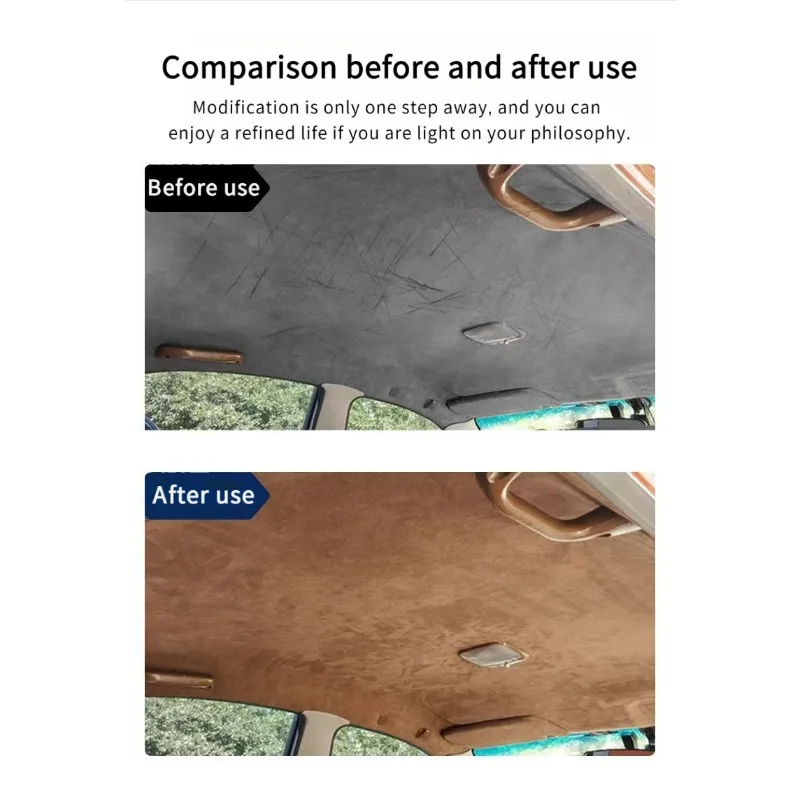 

Whole Car Interior Suede Fabric Thick Self-adhesive Suede Wrapping Decorative Doors AB Pillars Countertops Sofas Jewelry Boxes