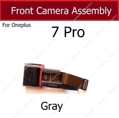 For Oneplus 7 Pro 7T Pro Front Camera Assembly Module Small Facing Front Lift Camera with Shell Flex Cable Ribbon Spare Parts