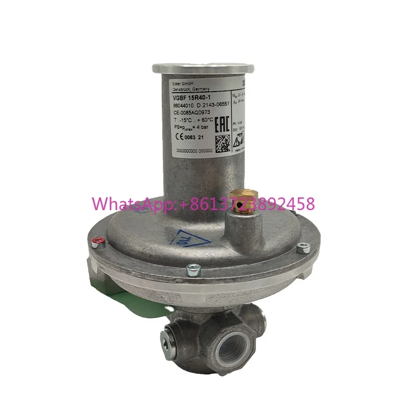 

Kromschroder VGBF 15R40-1 Reduce Pressure Valve Governors for Gas Pressure Regulating Valve