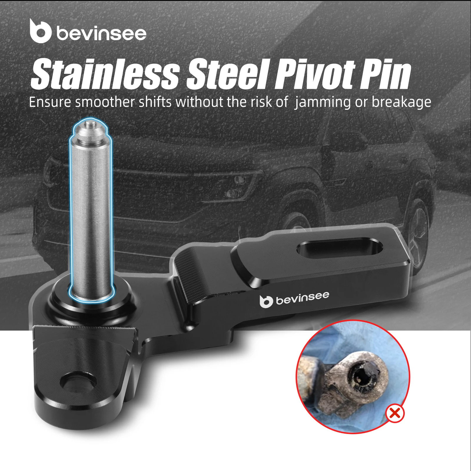 Adjustable Shift Lever Kit, for VW Golf GTI MK7 MK5 MK6 MK8 for Jetta for Passat for Scirocco MK3, for Audi A3 S3 TT, for Skoda view 4