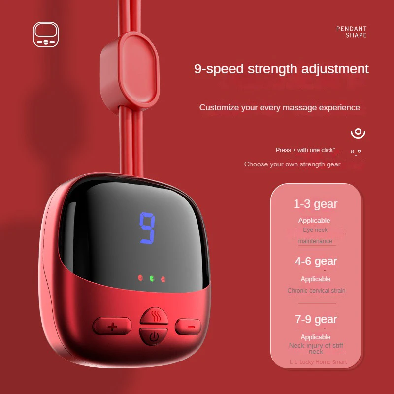 Xiaomi MIJIA Smart Hanging Neck Protector Mijia Cervical Spine Massager Portable Mini Pulse Shoulder Massage Hot Compress Nurse