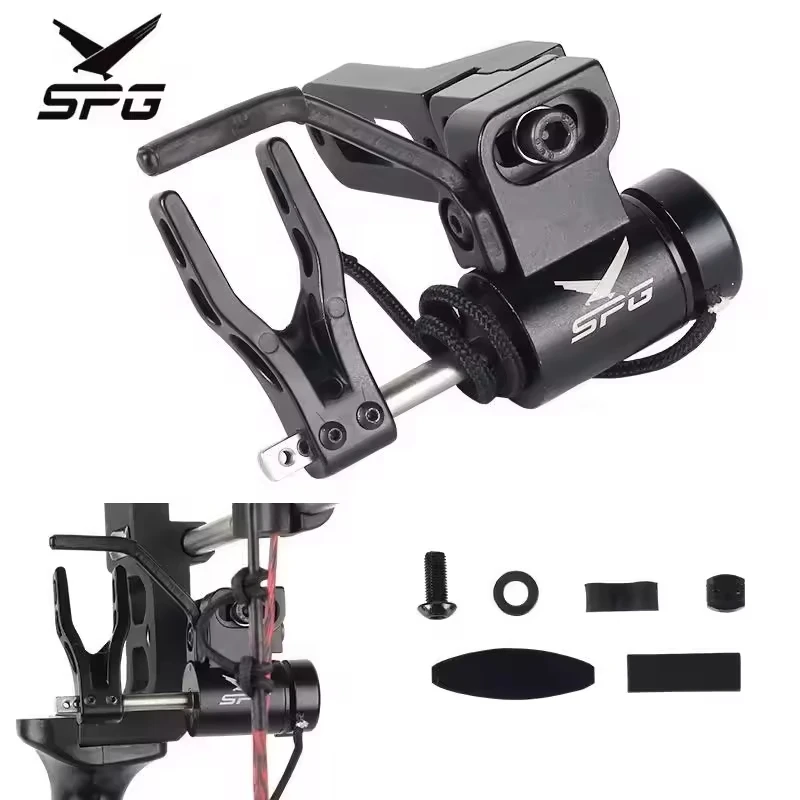

Подставка для стрел Drop Away Arrow Rest для стрельбы из блочного лука, для карбоновых стрел, для охоты, высокоточная, из алюминиевого сплава с ЧПУ, регулируемая, аксессуар