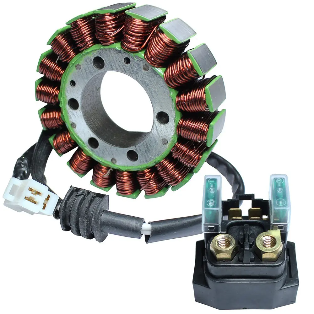 Stator Compatible with Yamaha R6 YZF-R6 Yzfr6 YZF R6 1999 2000 2001 2002 Relay Solenoid Motorcycle