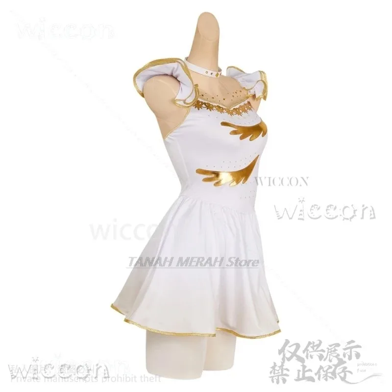 

asdh8@2025 Anime Medalist Yuitsuka Inori Cosplay Costume Female Disguise Dress Wig Woman Sexy Halloween Carnival Suit Customized