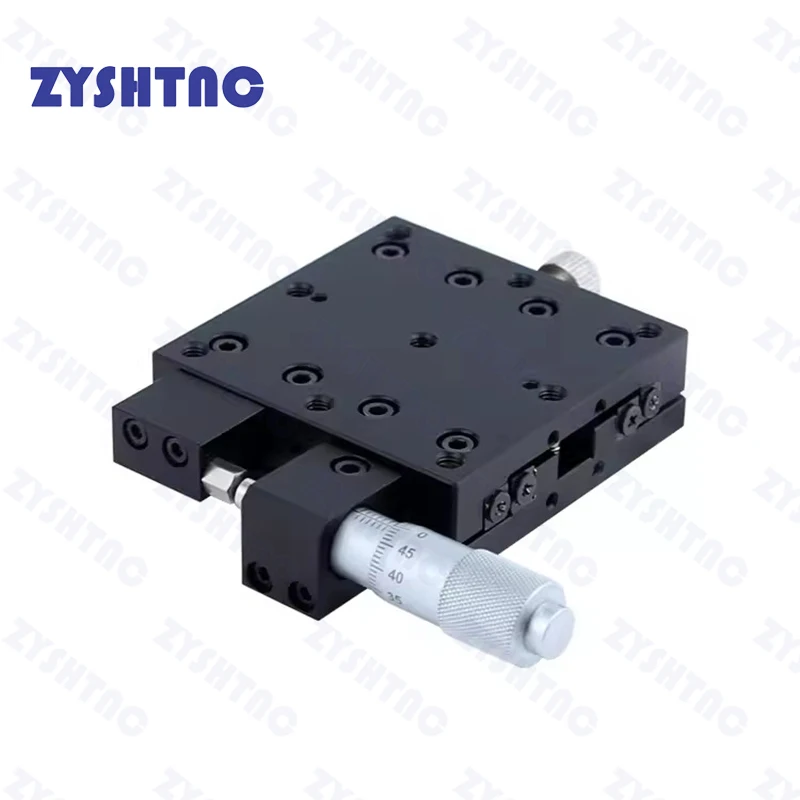 X Axis 120x120mm Trimming Platform Manual Linear Stages Bearing Tuning Sliding Table X120-L X120-C X120-R Cross Rail LX120