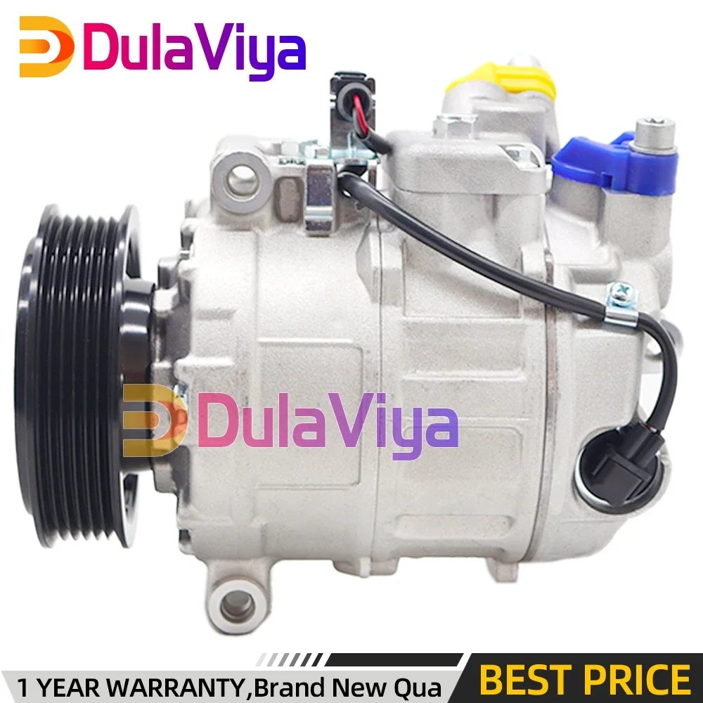 New 7SEU17C AC Compressor For Volkswagen Transporter T5 Multivan Amarok 7E0820803 7E0820803F 7E0820803J 7E0820803A 7E0260803G