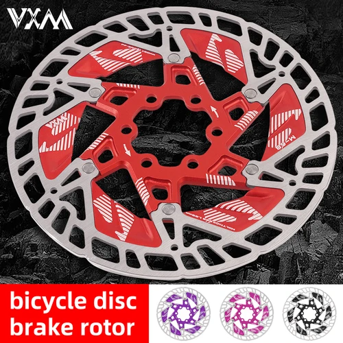 VXM bicicleta 160MM aleación de aluminio disipación de calor Rotor de freno flotante engrosamiento anodizado enfriamiento rápido disco ultraligero 2025 nuevo