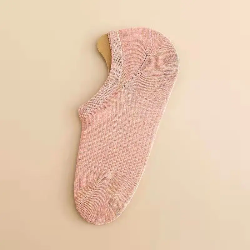 Socks Women's Low-Cut Liners Socks Spring and Autumn Non-Slip Tight Summer Thin Socks for Women