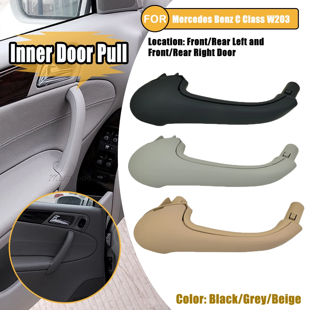 

Накладки на дверные багажники для Mercedes Benz C Class W203 2000-2007, Стайлинг автомобиля