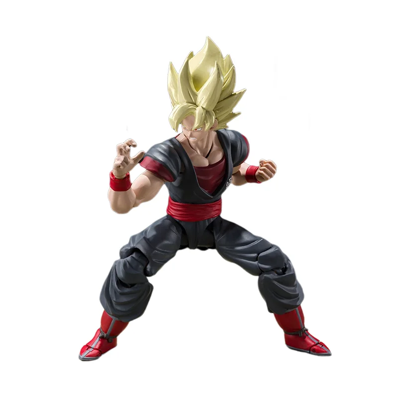 Original Genuine S.H.Figuarts SHF DRAGON BALL Games Battle Hour SON GOKU CLONE Bandai Anime Model Toys Action Figure Gifts