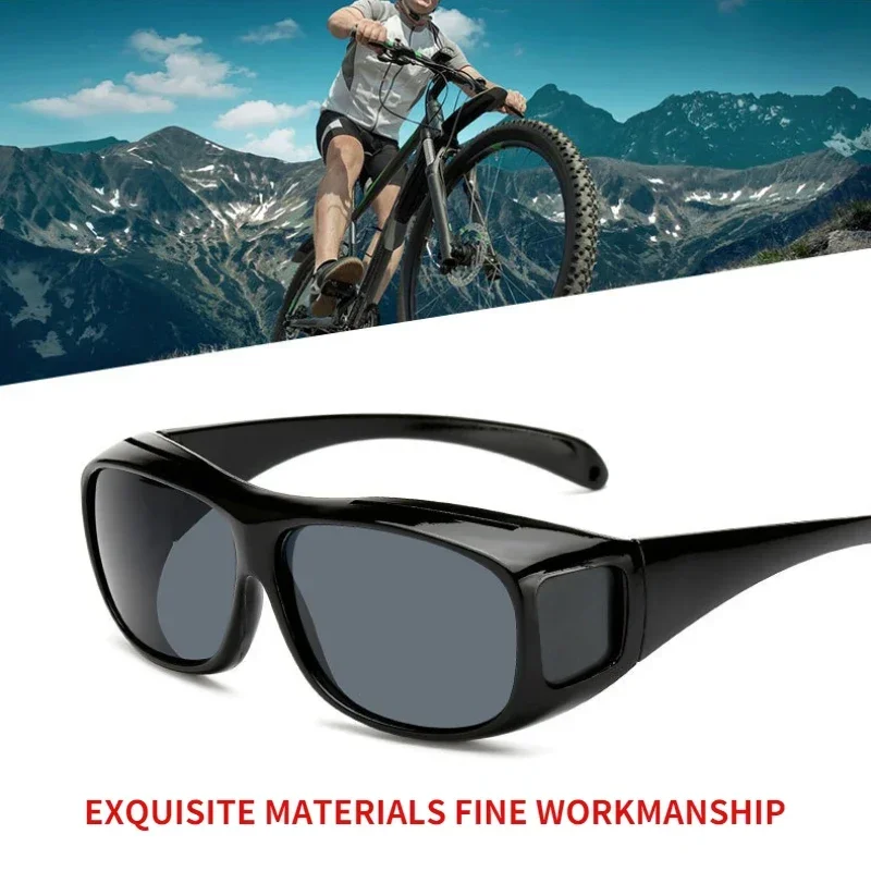 Occhiali da guida per la visione notturna antiriflesso occhiali da sole alla moda occhiali da ciclismo guida notturna occhiali leggeri migliorati accessori per auto