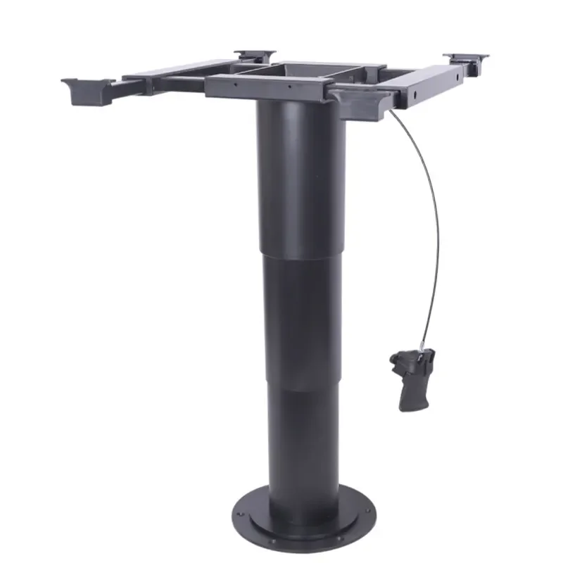 RV table legs RV high and low trailer pneumatic bed adjustment four left and right desktop table rack can be rotated and