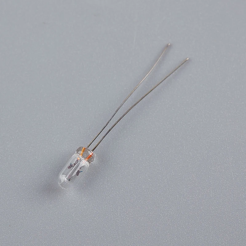 10pcs 미니 3/4/5mm 3/6/12/24V 램프 전구 에디슨 소형 램프 전구