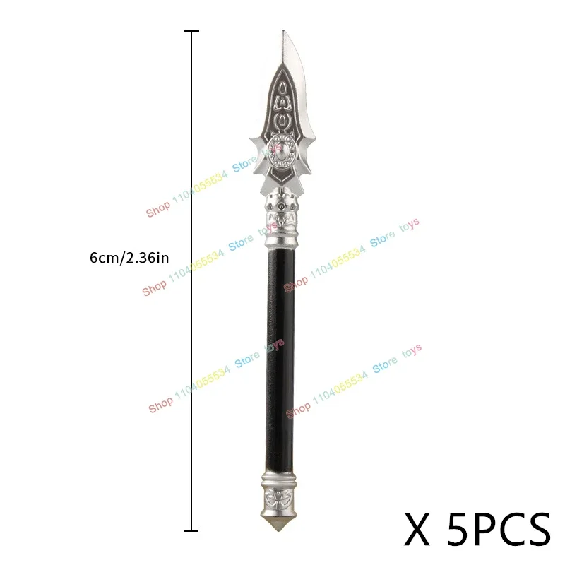 Acessórios medievais modelos espada machado martelo faca arma montagem blocos de construção figuras brinquedos das crianças presentes 5 pçs pjt059