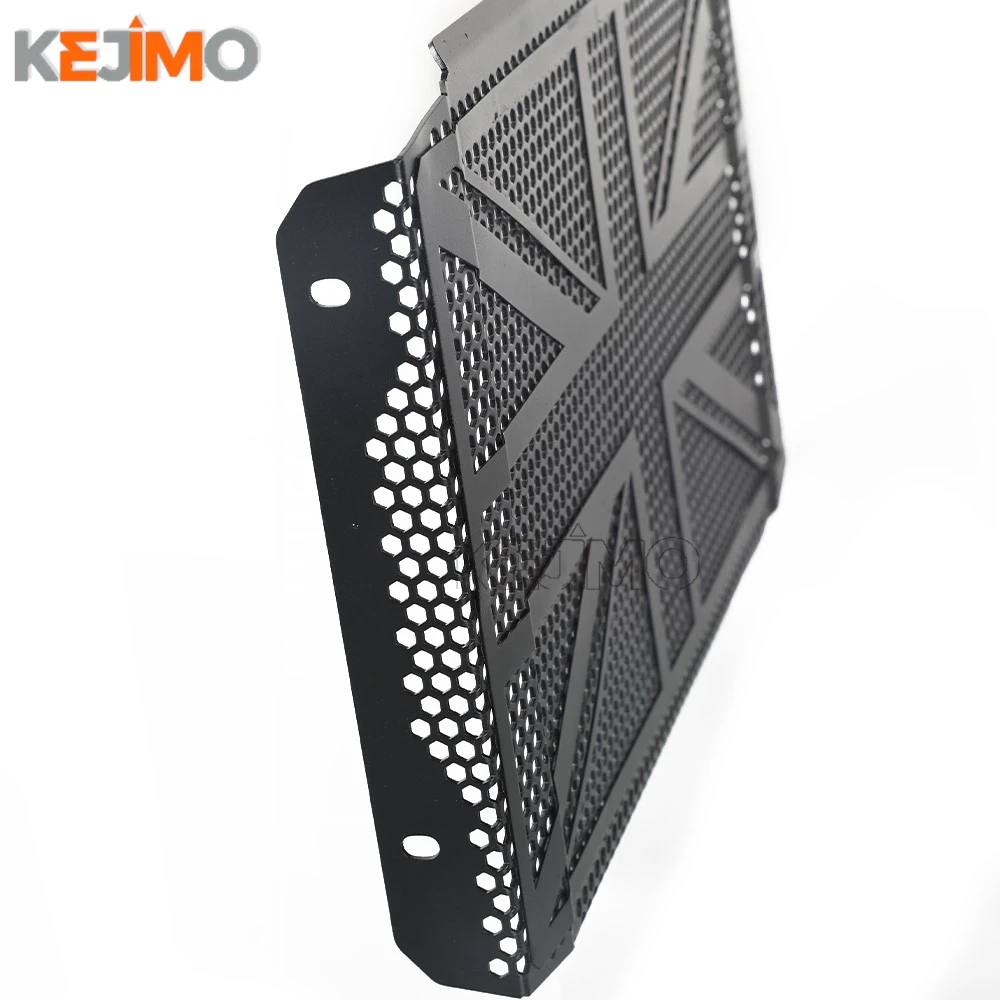 ل Trident660 2021 2022 2023 ترايدنت 660 الثلاثي تحية 2024 2025 2026 دراجة نارية المبرد الحرس الشواية حامي غطاء مصبغة #6