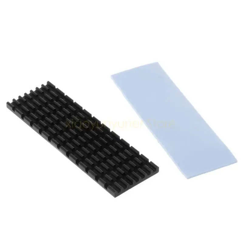 Untuk M.2 Hard Drive Heatsink Tipis Thin Aluminium Radiator Radiator Cooler Untuk NVME 2280 PCIE