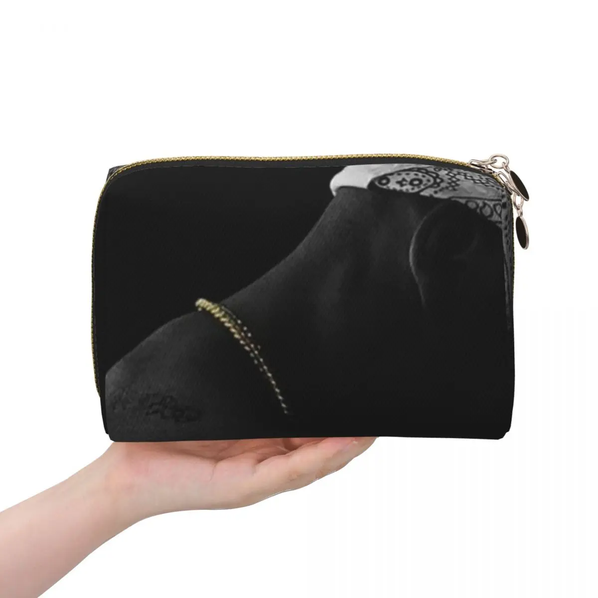 Rapper Tupac 2PAC Hip Hop Women Cosmetic Bag Travel Makeup Organizer Pouch Toiletry Storage Dopp Kit Box