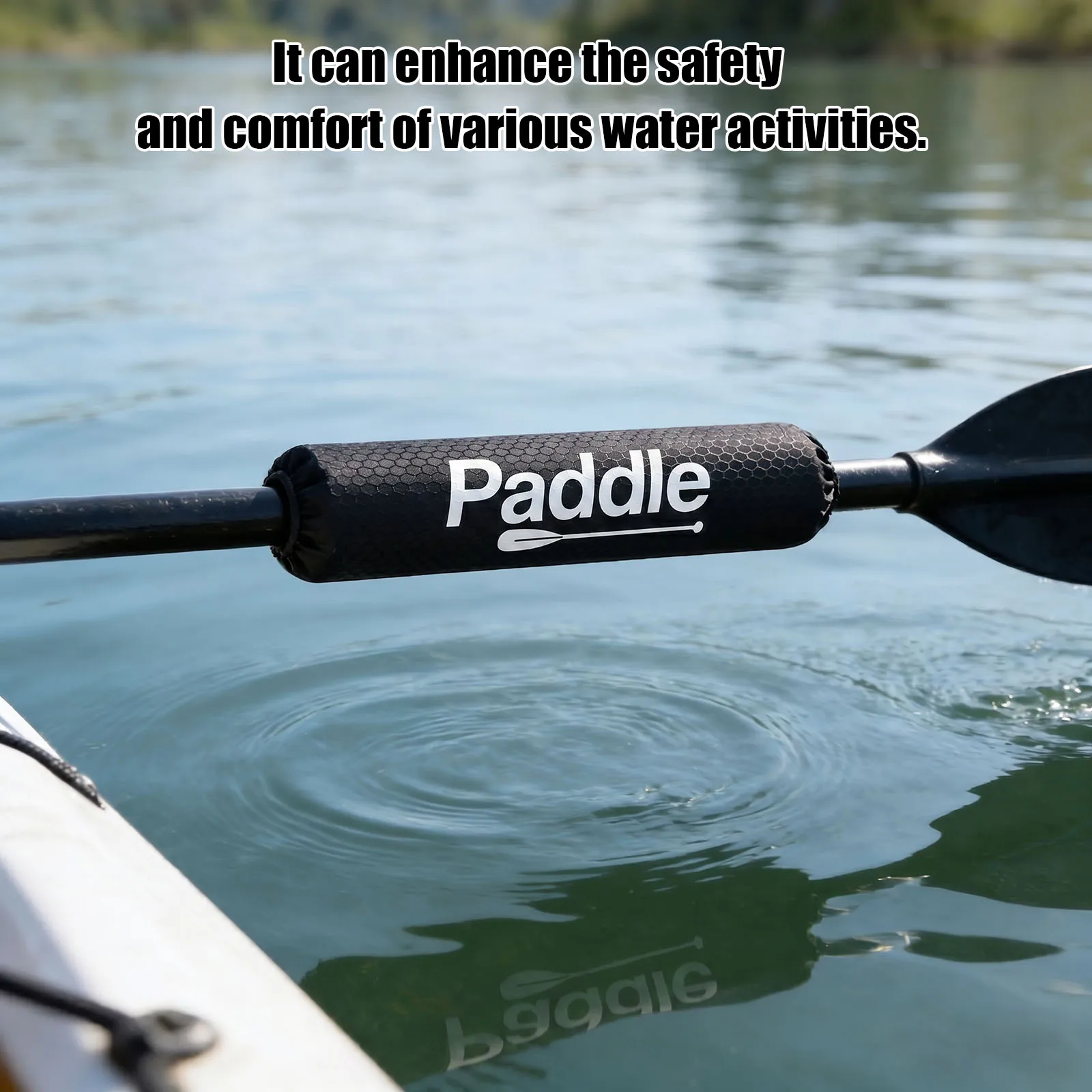 Paddles Buoyancy Sleeve Multi Purpose Paddleboard Accessory Reusable Adjustable Buoyancy Covers for Kayaks&Stand Up Paddle Board