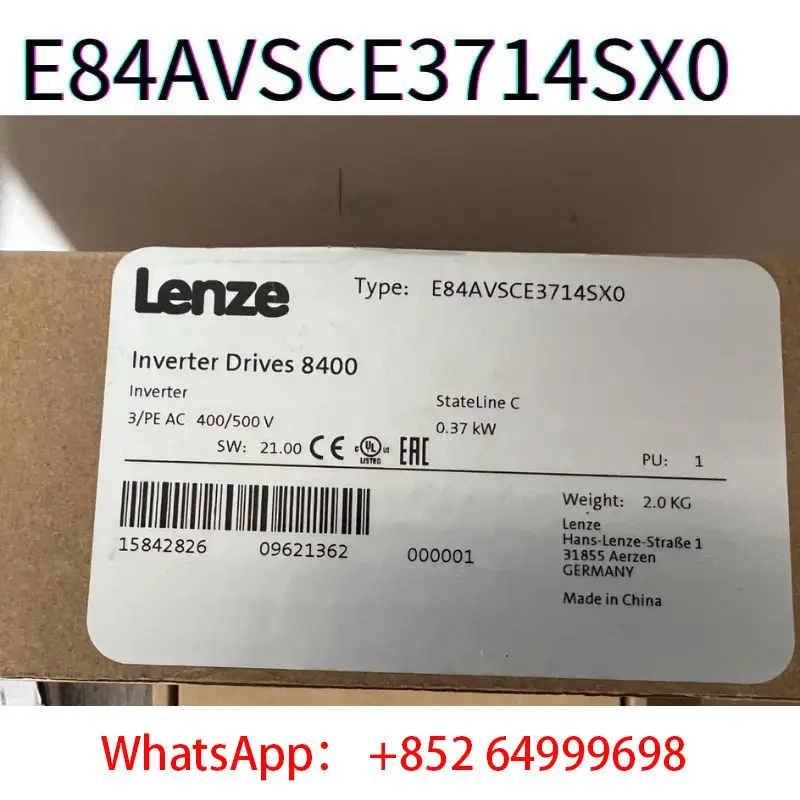 

Brand New Original E84AVSCE3714SX0 frequency converter