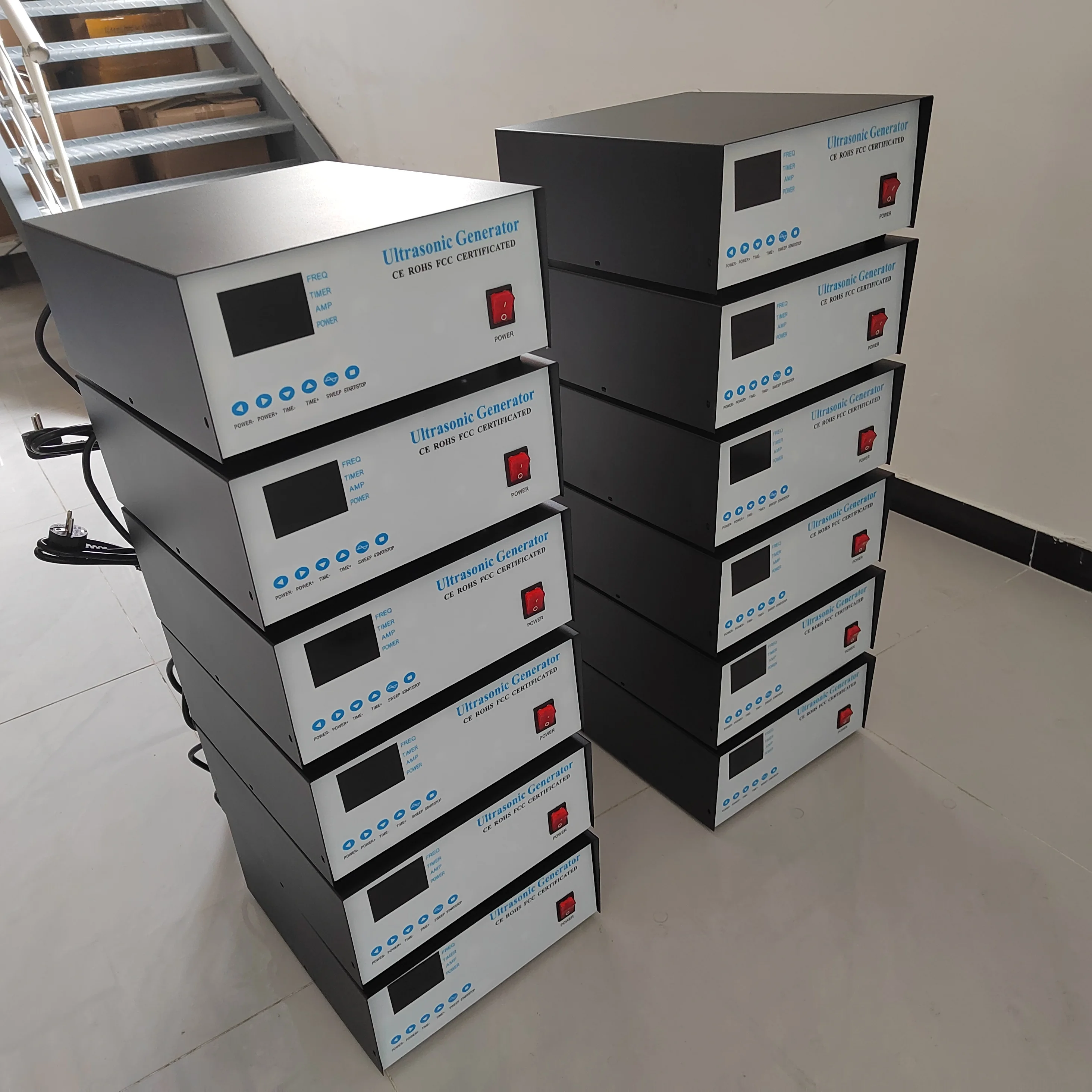 200W-3000W Ultrasonic Transducer Driver Ultrasonice Generator For Ultrasonic Bath