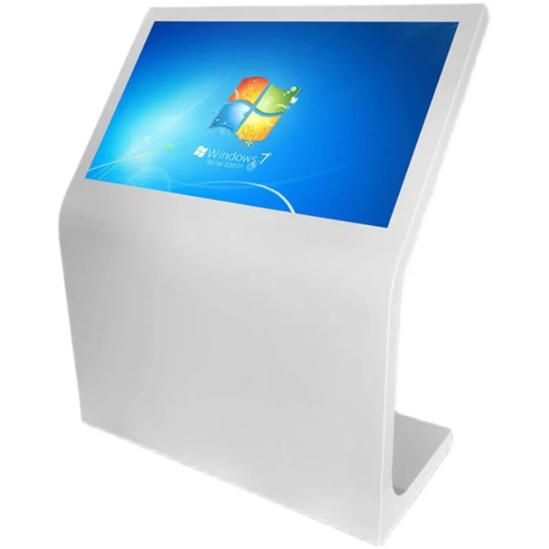 Inclined vertical touch inquiry all-in-one machine, electronic guide, guide, publicity, advertising screen