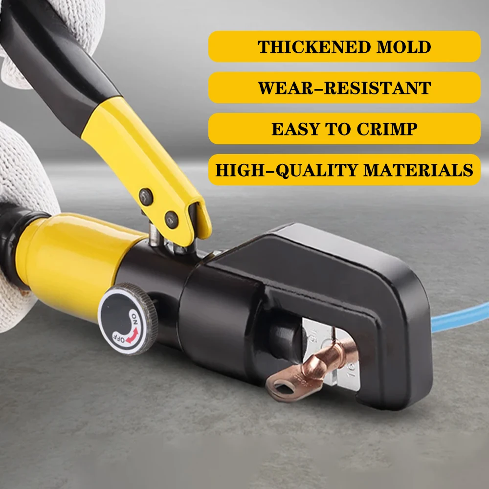 Pipe Crimp Pressure Stainless Steel Hydraulic Pliers CW-1632 Water Pipe Compression Tools Repair Kit Pipe Tube Crimping Tool