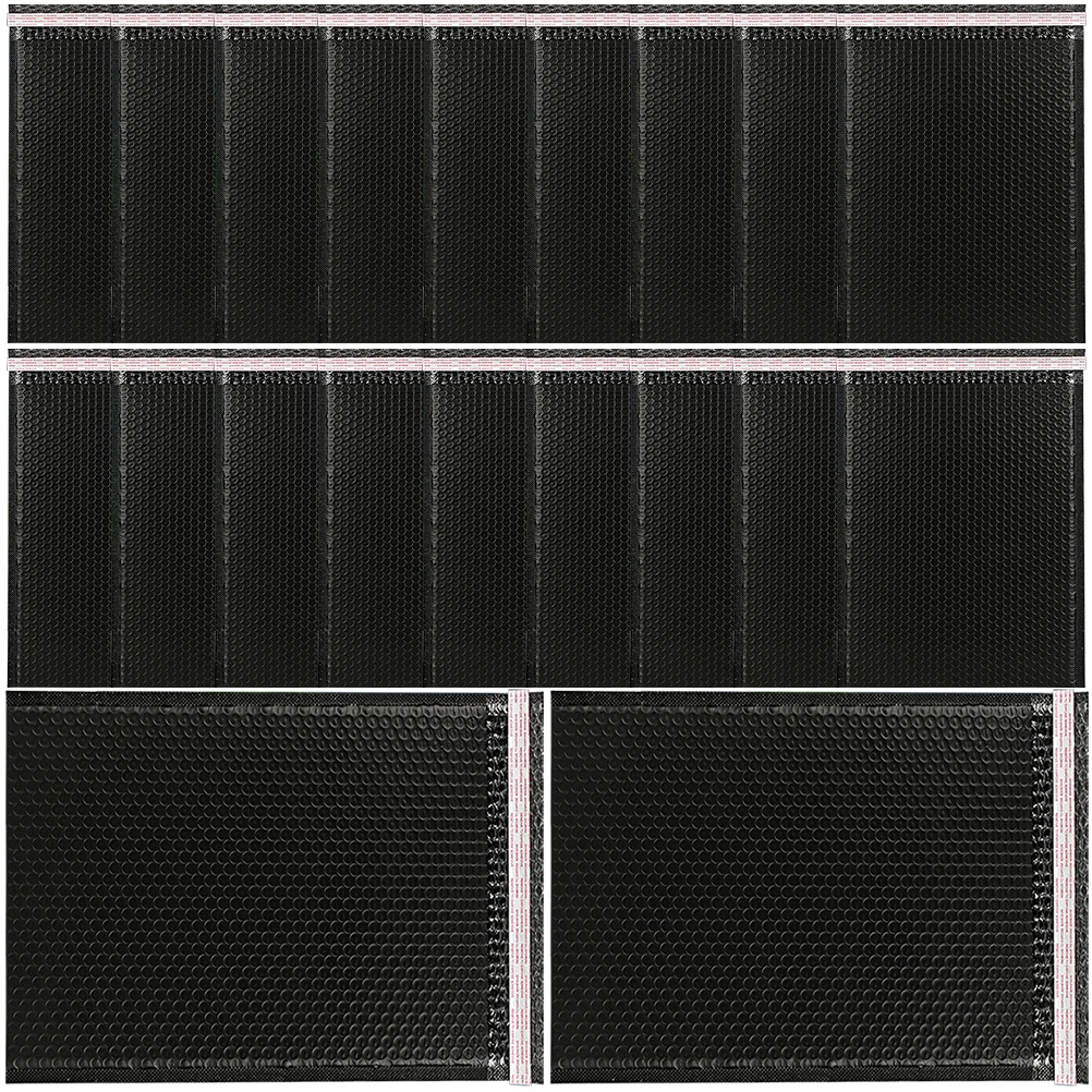 20 шт., пузырчатые почтовые конверты, мягкие конверты, самозапечатывающиеся транспортировочные пакеты, защитная упаковка для косметики, ювелирных изделий, пузырчатые почтовые конверты