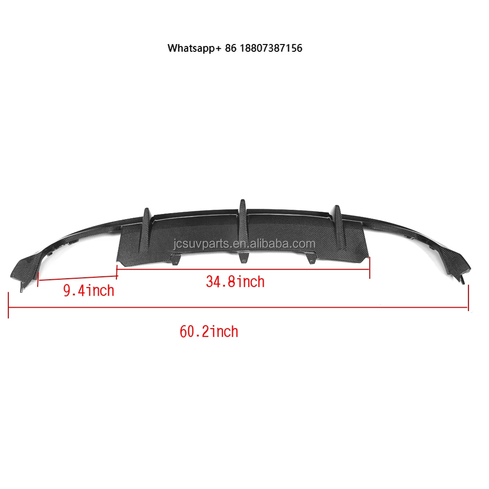 

S5 Carbon Fiber Car Bumper Rear Diffuser forAudi 2013-2014