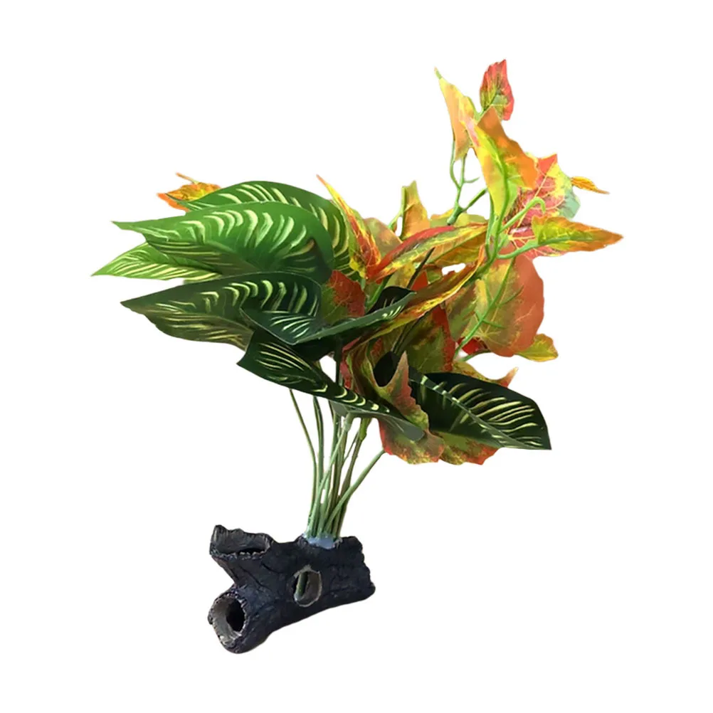 

Fish Tank Landscape Decoration Decorations Decorative Breeding Grass Aquarium Ornament Artificial Fake Green Landscaping