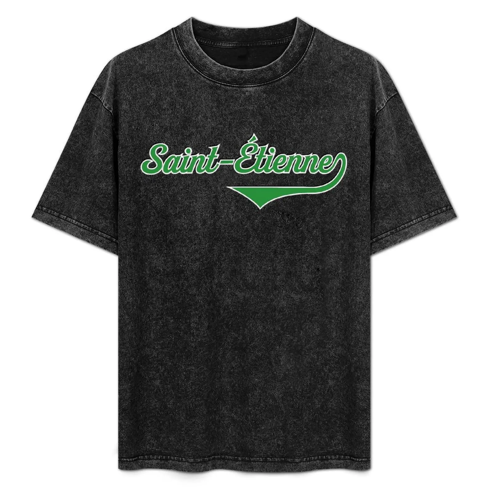 Saint-Etienne - Saint Etienne - France - Vintage Sports Typography T-Shirt anime stuff black t-shirts for men