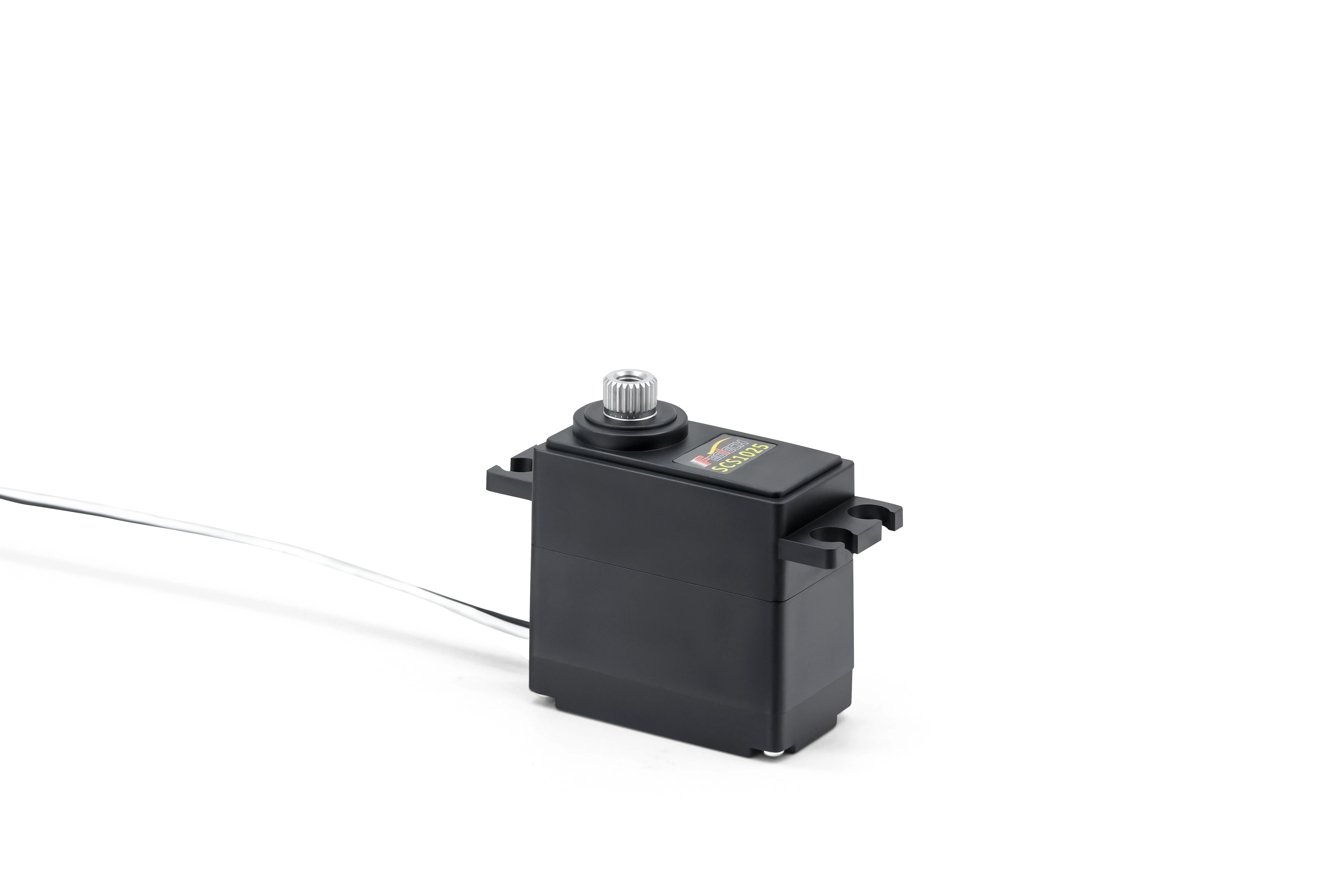 Feetech SCS1025-C001 7.4V 10.5KG.CM TTL Metal Gear Iron Core Single-assige Servomotor voor RC Helicopter/Robot/STEAM Onderwijs