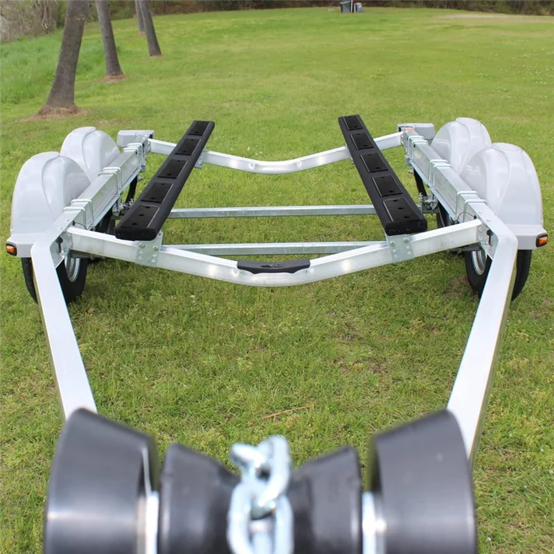 وسادات وأطراف منزلق بطابقين لمقطورة القارب من AASS لسهولة الإطلاق والتحميل، شرائح بطابقين لمقطورة القارب مقاس 3 × 10 بوصة #5