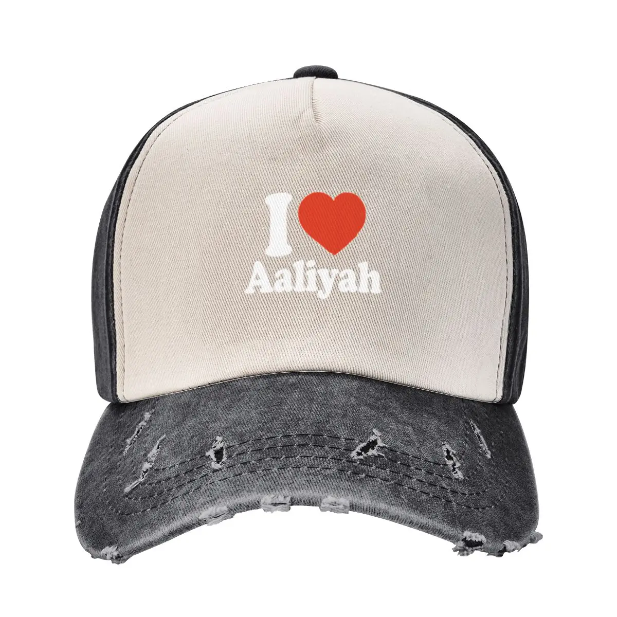 

I Love Aaliyah Baseball Cap Mountaineering Hat Luxury Brand Hat Beach Men Caps Women's