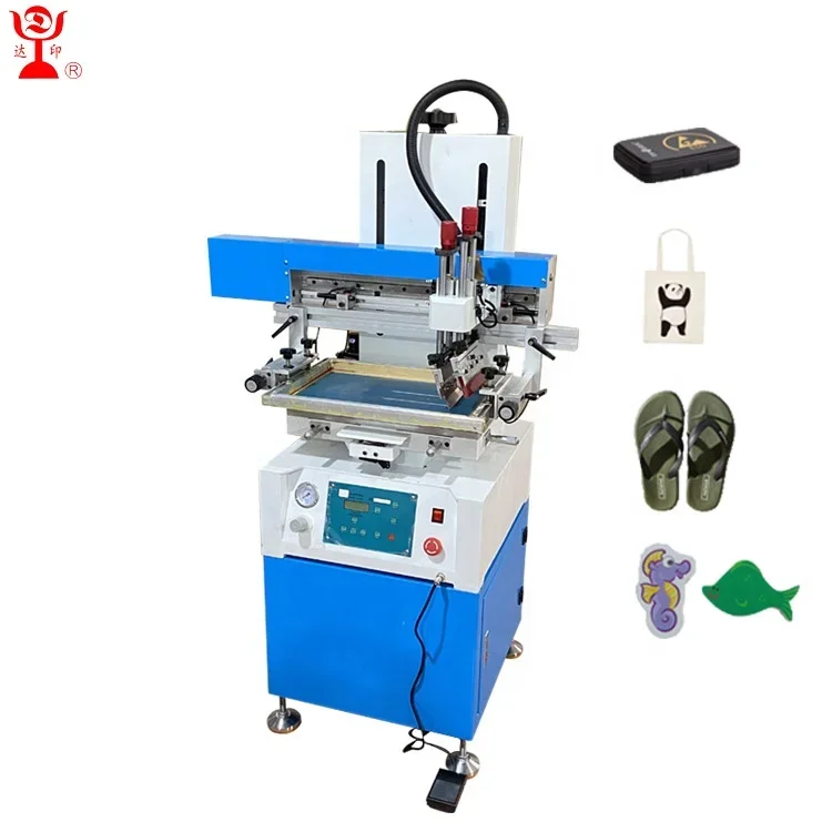 

Semi-Auto Flat Printing Slipper Plastic Electronic Products Making Machines Low Price
