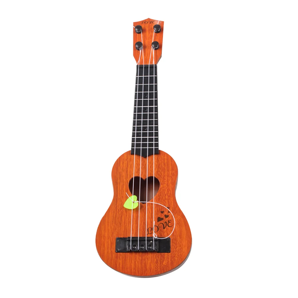 

Ukulele Toy Toys for Babies Kids Guitar Dedicated Toddler Wood Beginners Ukuleles Child