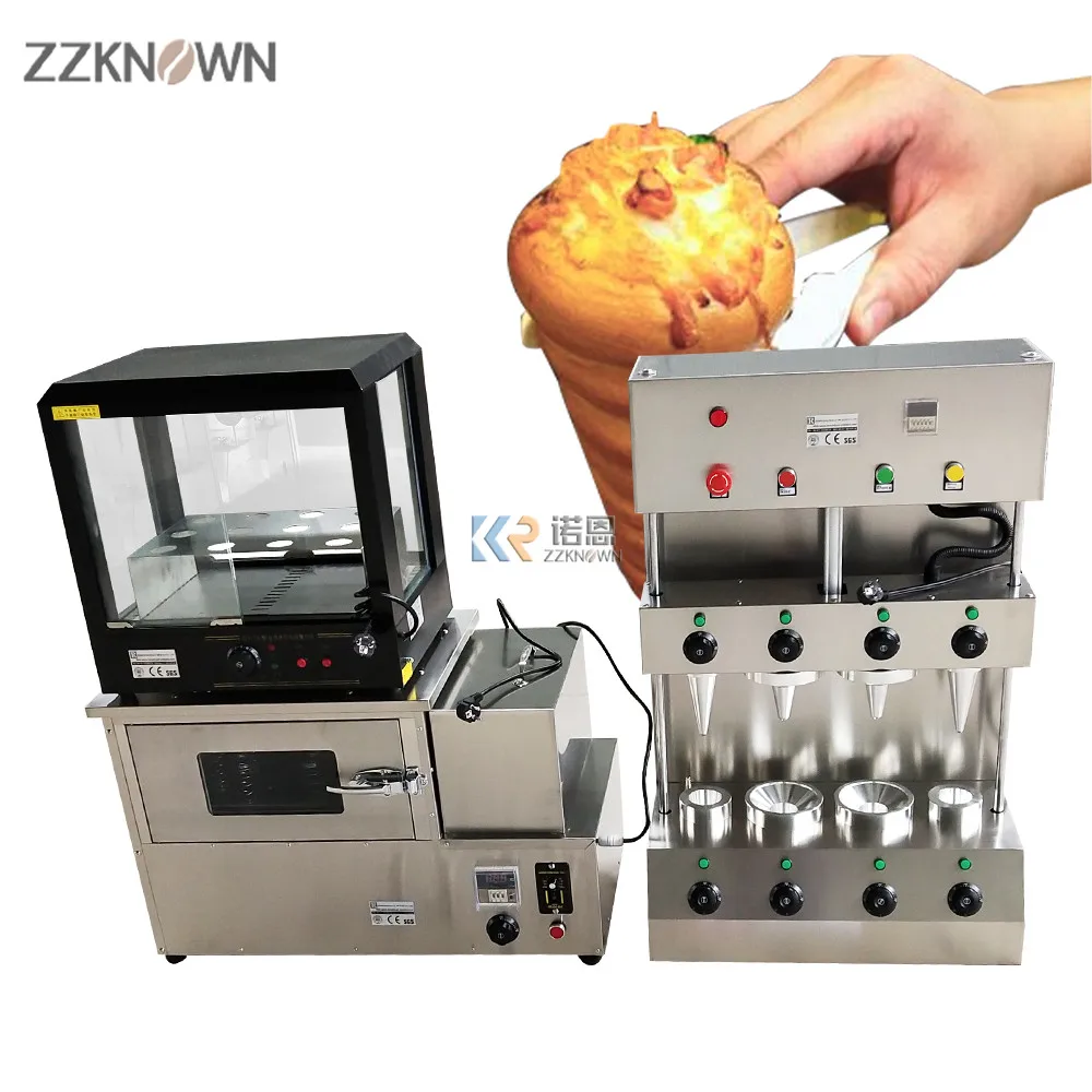 

Pizza Cone Machine Pizza Making Machine Production Line Pizza Cone Oven Display Bakery Equipment Pizza Making Line