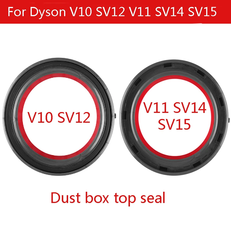 Per Dyson V11 SV14 SV15 V10 SV12 aspirapolvere originale-Top anello di tenuta fisso pattumiera accessori di raccolta di ricambio